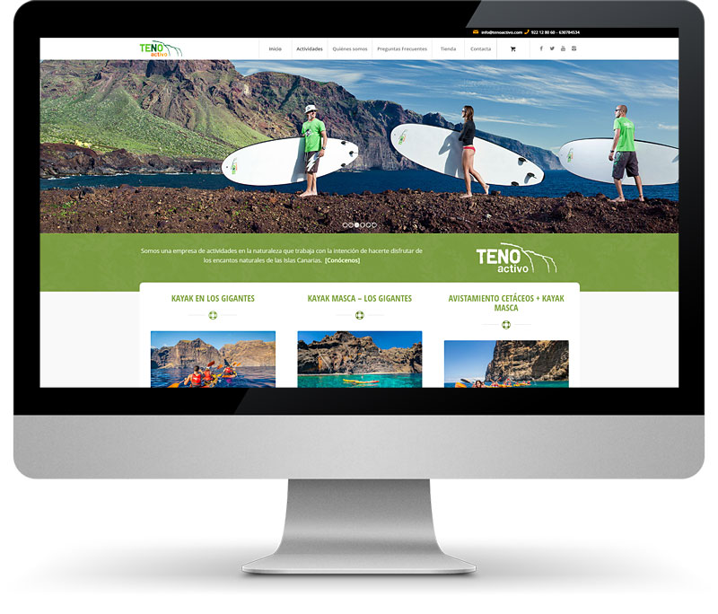Disseny pàgines web Tarragona Teno Activo