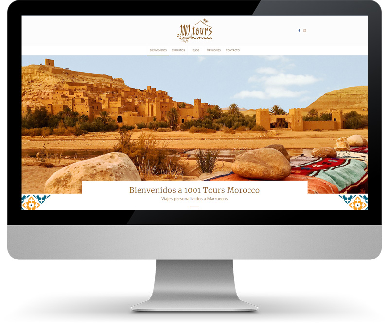 1001 Tours Morocco Disseny web mandigit